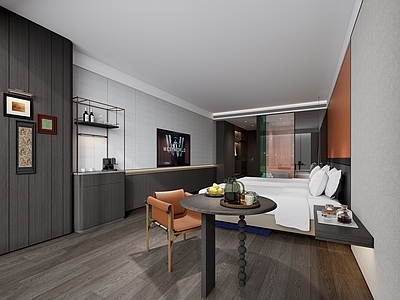 现代酒店客房 客房