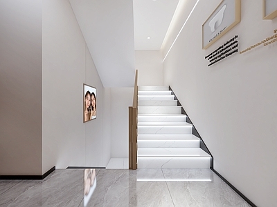 现代其他公共空间 楼梯间 楼梯 走道