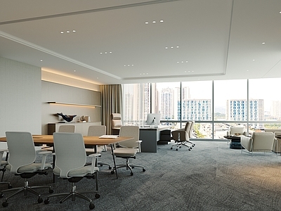 现代办公室 现代 领导办公室 经理办公室