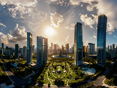 现代小区HDR 现代城市HDR