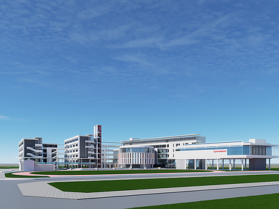 现代学校建筑 实验学校 生态