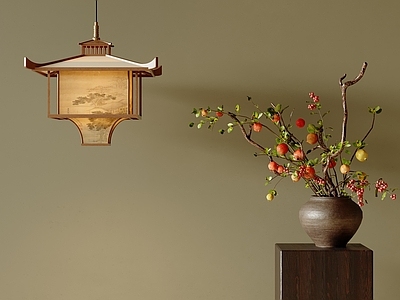 新中式侘寂花艺 花束 植物 鲜花 花卉 花瓶