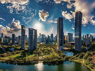 现代小区HDR 现代城市HDR