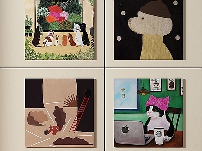 现代轻奢挂画 女孩房挂画 书房挂画 客厅挂画 玄关挂画 办公室挂画
