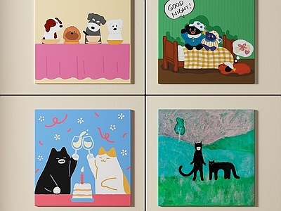 现代简约挂画 女孩房挂画 书房挂画 客厅挂画 玄关挂画 办公室挂画