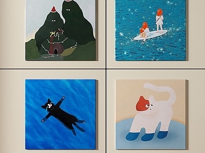 现代简约挂画 书房挂画 客厅挂画 玄关挂画 办公室挂画