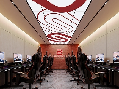 现代网吧网咖 网吧 网咖 卓威 电竞 包间