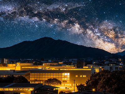 现代天空HDR 夜景星空HDR 夜景HDR 宇宙星空HDR