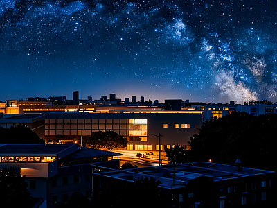 现代天空HDR 夜景星空HDR 宇宙星空HDR 夜景HDR