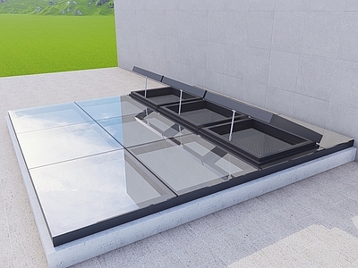 现代天窗 采光井上悬天窗 阳光房天窗