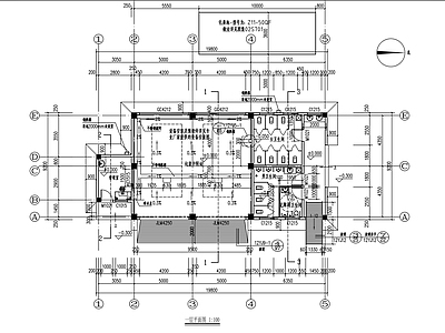 现代其他建筑 垃圾处理站建筑 施工图