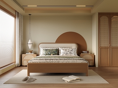 现代通用儿童房 儿童床