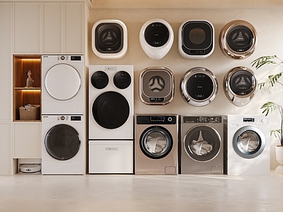 洗衣机 洗鞋机 三桶洗衣机 壁挂洗衣机 烘干机 扫地机