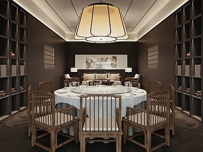 新中式包厢 餐厅包厢 会所包厢 酒店包厢