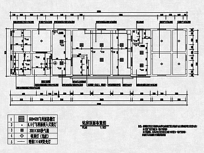 现代其他工装空间 加油站改 施工图