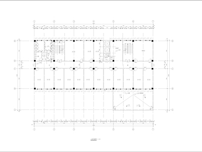 现代极简办公楼建筑 办公楼 写字楼 办公 教学楼 行政办公楼 施工图