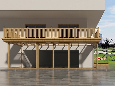 现代新中式其他商业空间 阳光房 护栏 简易阳光房 新中式阳光房 中式护栏