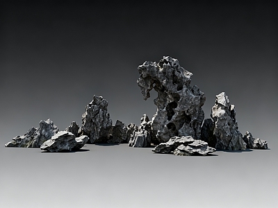 现代假山 假山 景观石 美陈 石林 奇石