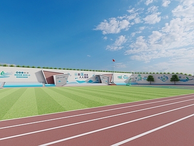 新中式现代其他学校空间 操场文化 运动文化 德智体美劳文化