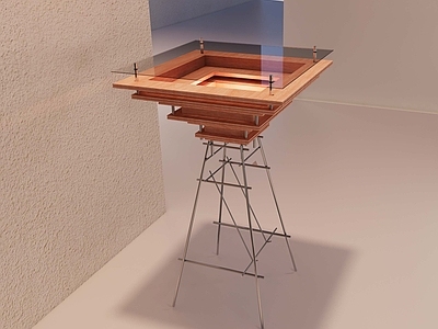 原木工业落地摆件 原木金属落地矮台 实木工业风金属台 实木金属落地灯 原木金属落地灯 实木金属艺术矮台