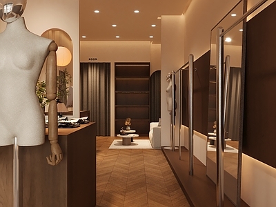 中古侘寂服装店 女装店