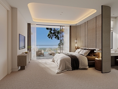 现代主卧 现代主卧