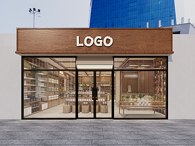现代玩具礼品店 零售店 礼品店 MUJI风 原木风