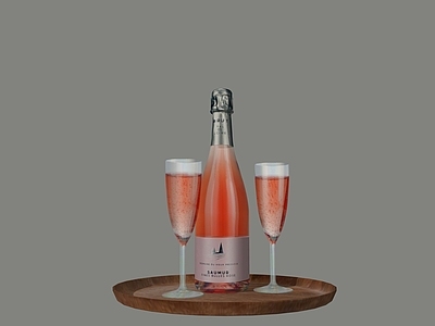 酒具 酒杯 酒瓶 托盘