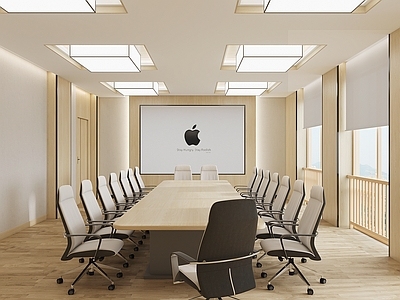 现代会议室 小型会议室 现代会议室 会议桌椅