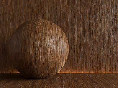 复古原木木饰面 深咖色木纹理木板