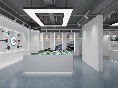 现代其他商业空间 展厅