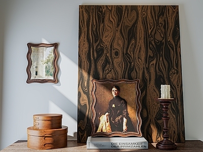 中古侘寂摆件组合 电视柜摆件 餐桌摆件 玄关摆件 餐边柜摆件