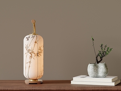 新中式台灯 卧室台灯 宋氏台灯 装饰灯 摆件