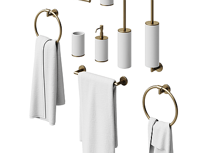 毛巾架 卫浴小件