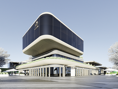 现代商业街 商业街