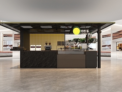 轻奢极简明档 中岛店 茶饮店