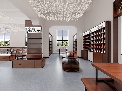 侘寂意式博物馆 文创 博物馆 展厅