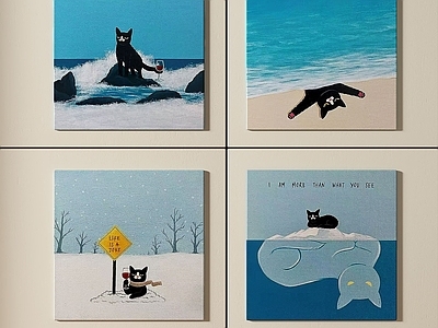 现代简约挂画 书房挂画 客厅挂画 玄关挂画