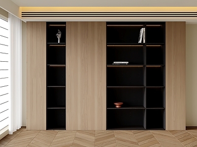 现代简约书柜 书房书柜 边柜 客厅书柜 成品书柜 开放书柜