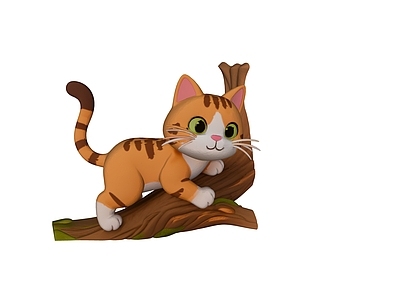 家禽动物 猫 卡通猫