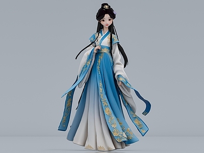 女人 古风美女 汉服 人偶