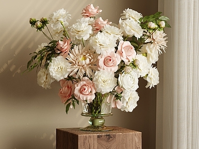 法式中古花艺 花艺摆件 鲜花花卉 艺术插花 艺术美学 桌子饰品摆件