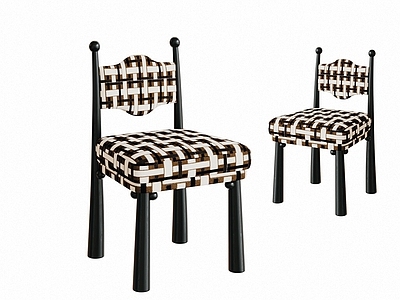 法式中古餐椅 布椅 木椅