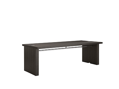 现代极简餐桌 木餐桌 长餐桌 四人餐桌