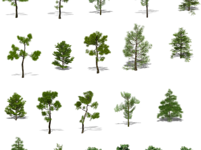 现代其它HDR 免扣植物 植物树木乔木