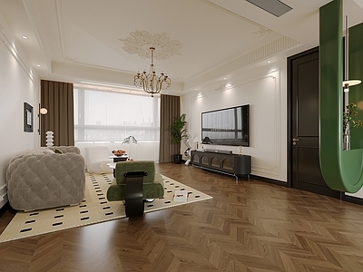 法式家居客厅 法式 客厅