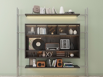 现代置物架 金属置物架 层板置物架