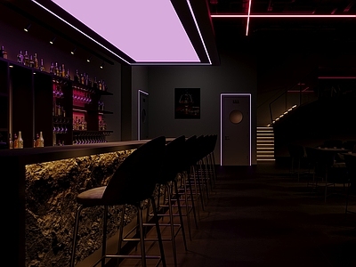 现代酒吧 现代酒吧前台