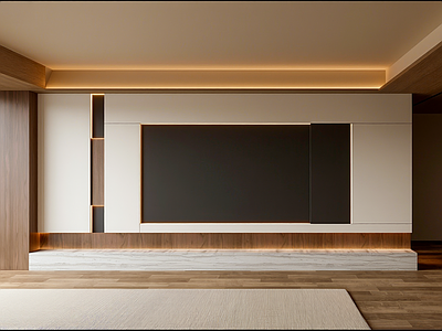 中式电视背景墙 中古风电视背景墙 电视柜