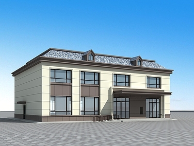 现代办公楼 多层办公楼